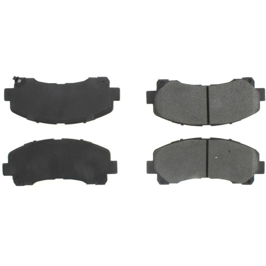 CENTRIC PARTS 102.16770 C-Tek Semi-Metallic Brake Pads with Shims