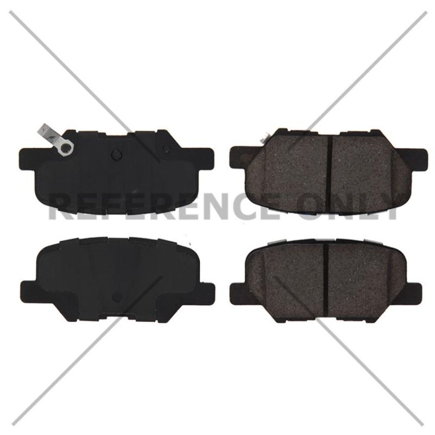 CENTRIC PARTS 102.16790 C-Tek Semi-Metallic Brake Pads with Shims