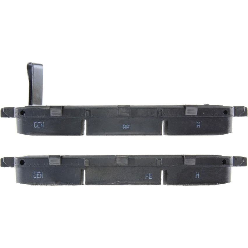 CENTRIC PARTS 102.16970 C-Tek Semi-Metallic Brake Pads with Shims