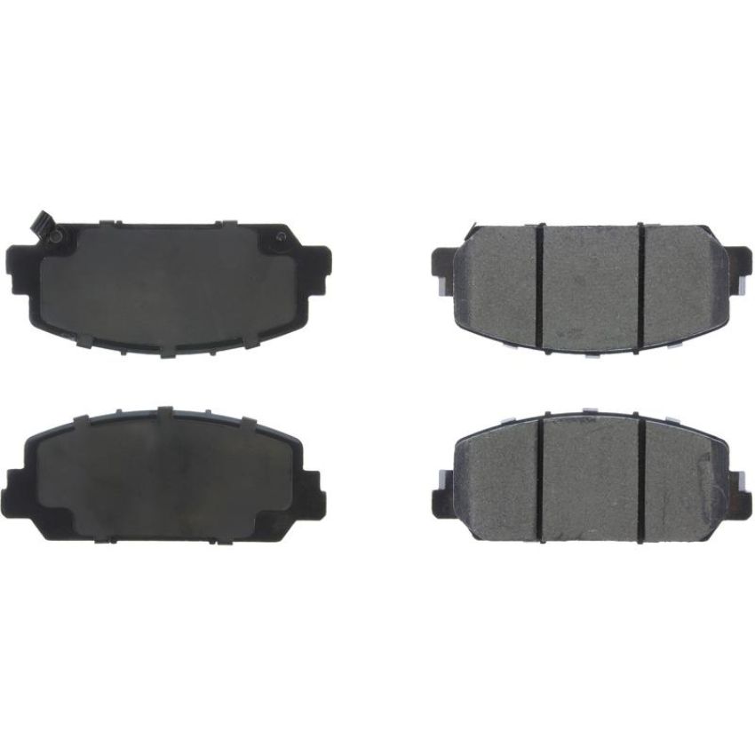 CENTRIC PARTS 102.16970 C-Tek Semi-Metallic Brake Pads with Shims