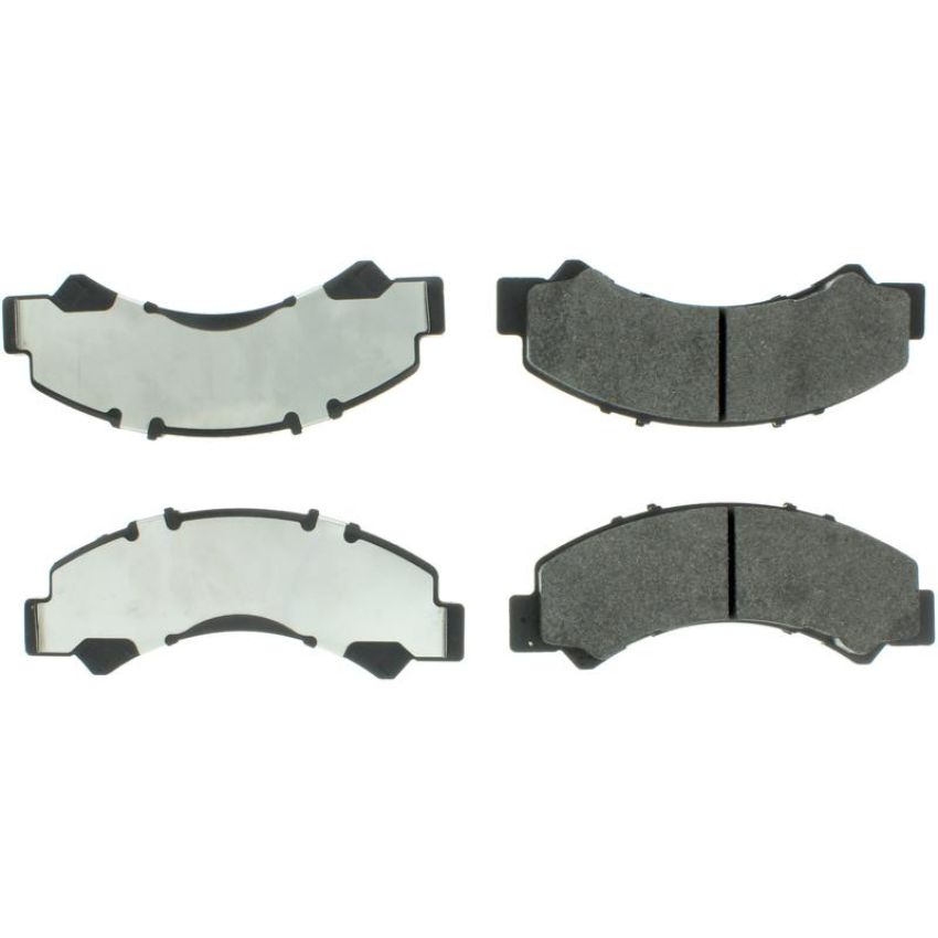 CENTRIC PARTS 102.17000 C-Tek Semi-Metallic Brake Pads with Shims