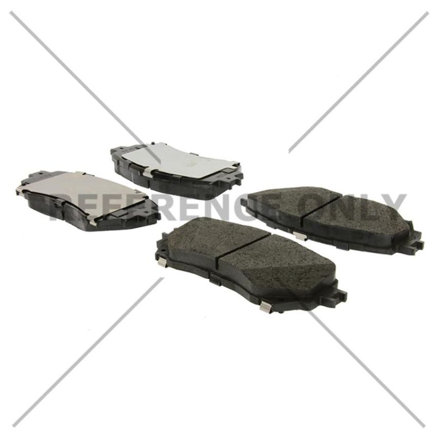 CENTRIC PARTS 102.17110 C-Tek Semi-Metallic Brake Pads with Shims