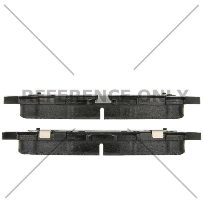 CENTRIC PARTS 102.17110 C-Tek Semi-Metallic Brake Pads with Shims