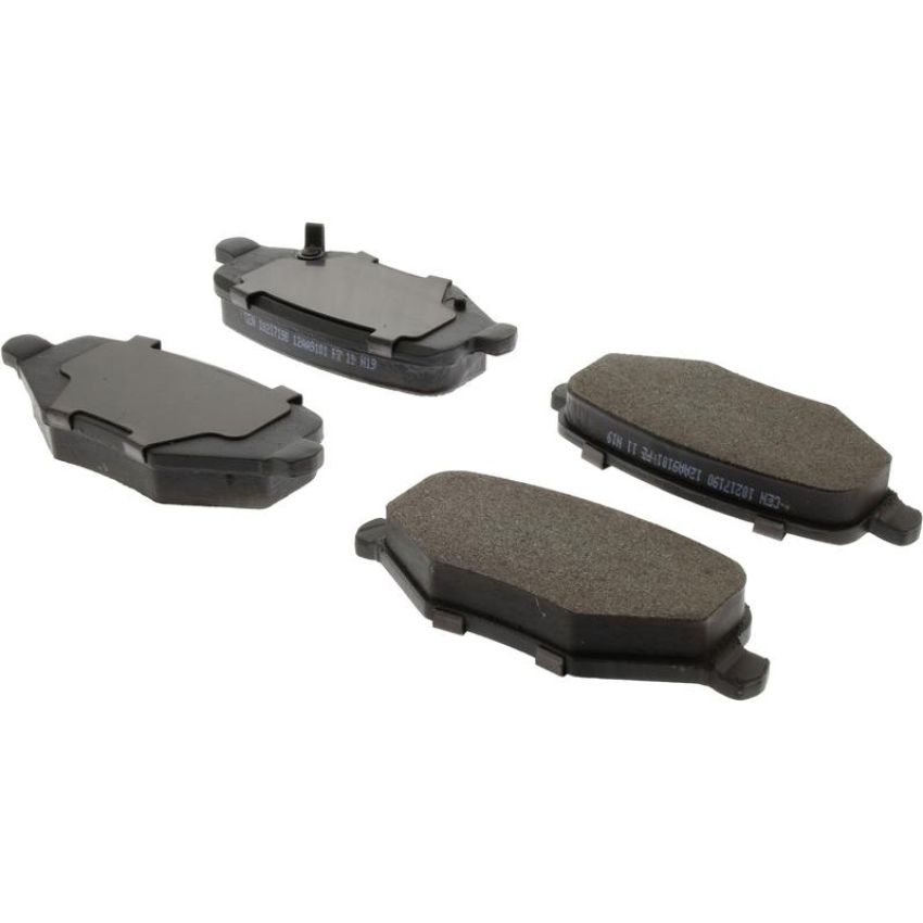 CENTRIC PARTS 102.17190 C-Tek Semi-Metallic Brake Pads with Shims