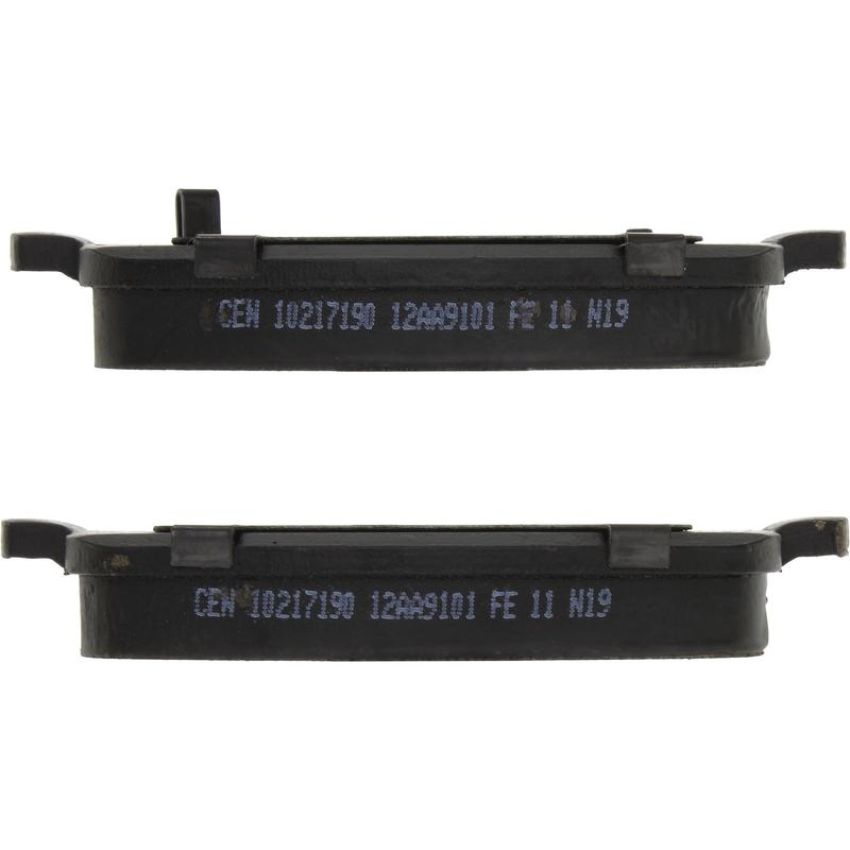 CENTRIC PARTS 102.17190 C-Tek Semi-Metallic Brake Pads with Shims