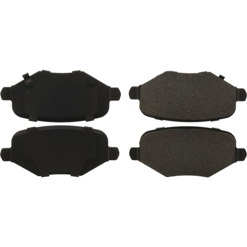 CENTRIC PARTS 102.17190 C-Tek Semi-Metallic Brake Pads with Shims