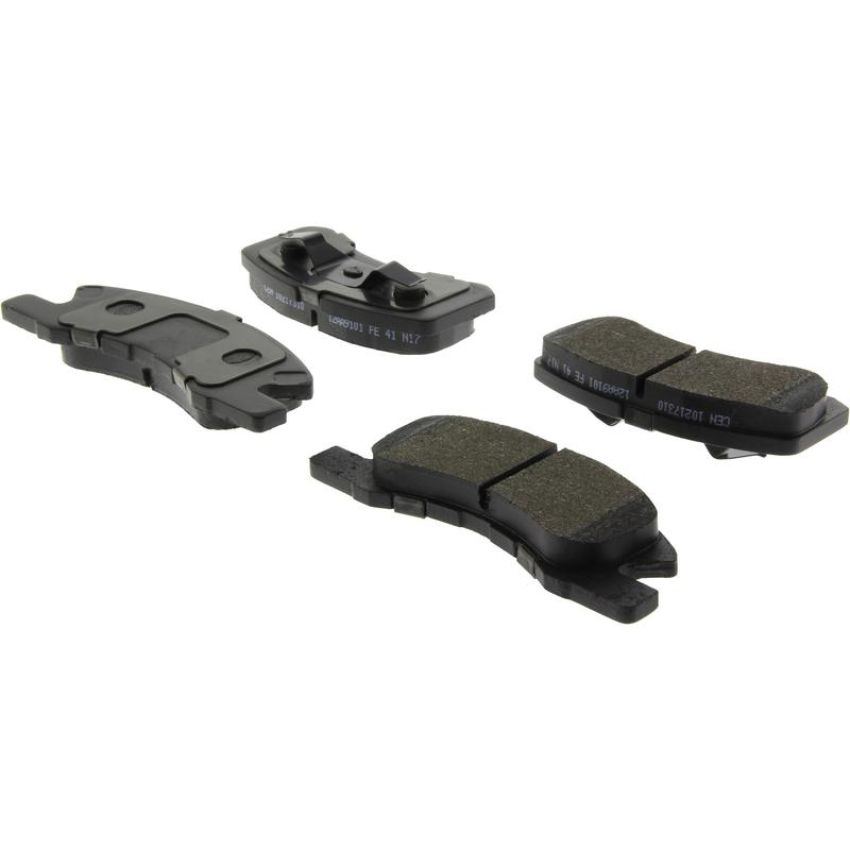 CENTRIC PARTS 102.17310 C-Tek Semi-Metallic Brake Pads with Shims