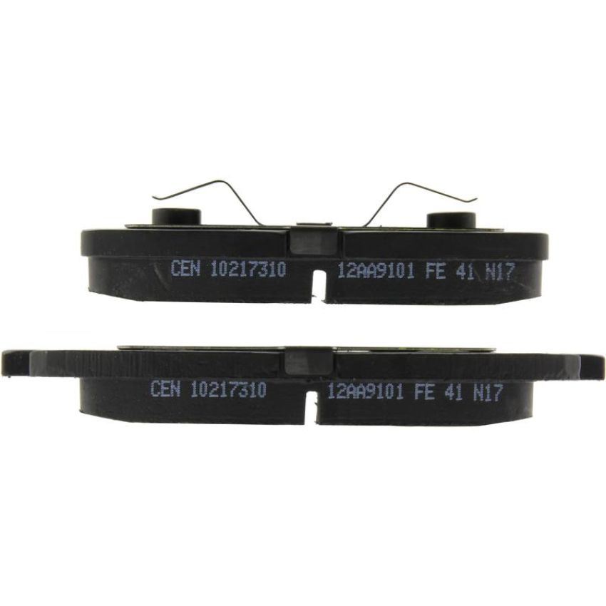 CENTRIC PARTS 102.17310 C-Tek Semi-Metallic Brake Pads with Shims