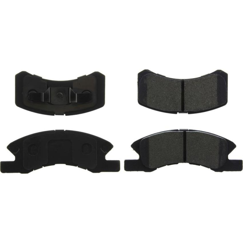 CENTRIC PARTS 102.17310 C-Tek Semi-Metallic Brake Pads with Shims