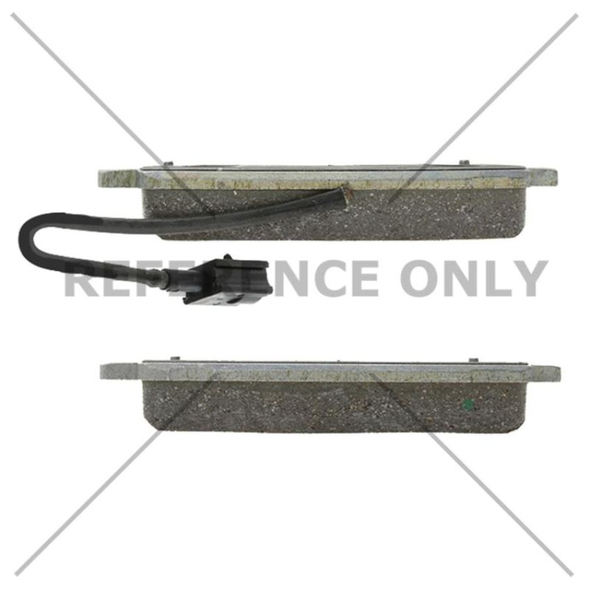 CENTRIC PARTS 102.17461 C-Tek Semi-Metallic Brake Pads with Shims