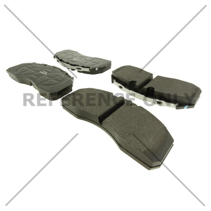 CENTRIC PARTS 102.17580 C-Tek Semi-Metallic Brake Pads with Shims