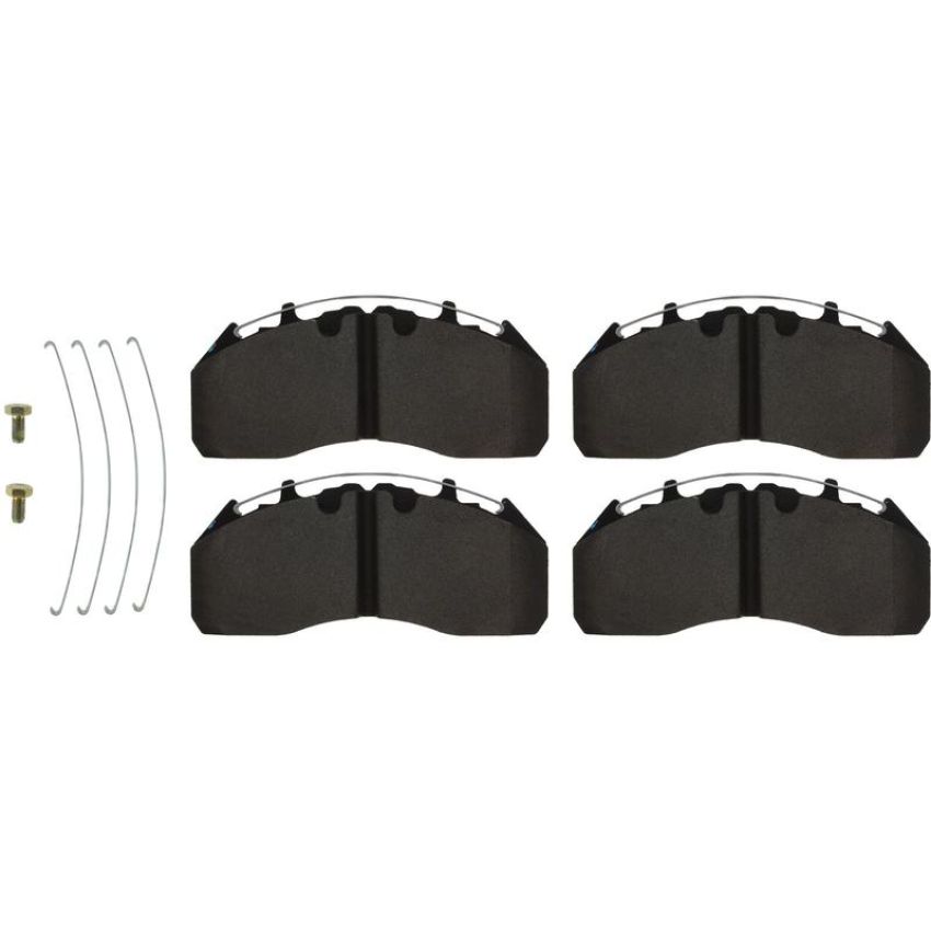 CENTRIC PARTS 102.17580 C-Tek Semi-Metallic Brake Pads with Shims