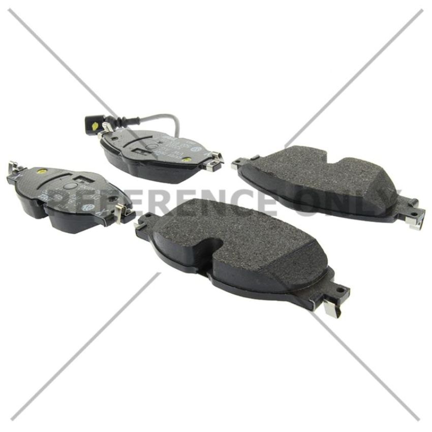 CENTRIC PARTS 102.17600 C-Tek Semi-Metallic Brake Pads with Shims