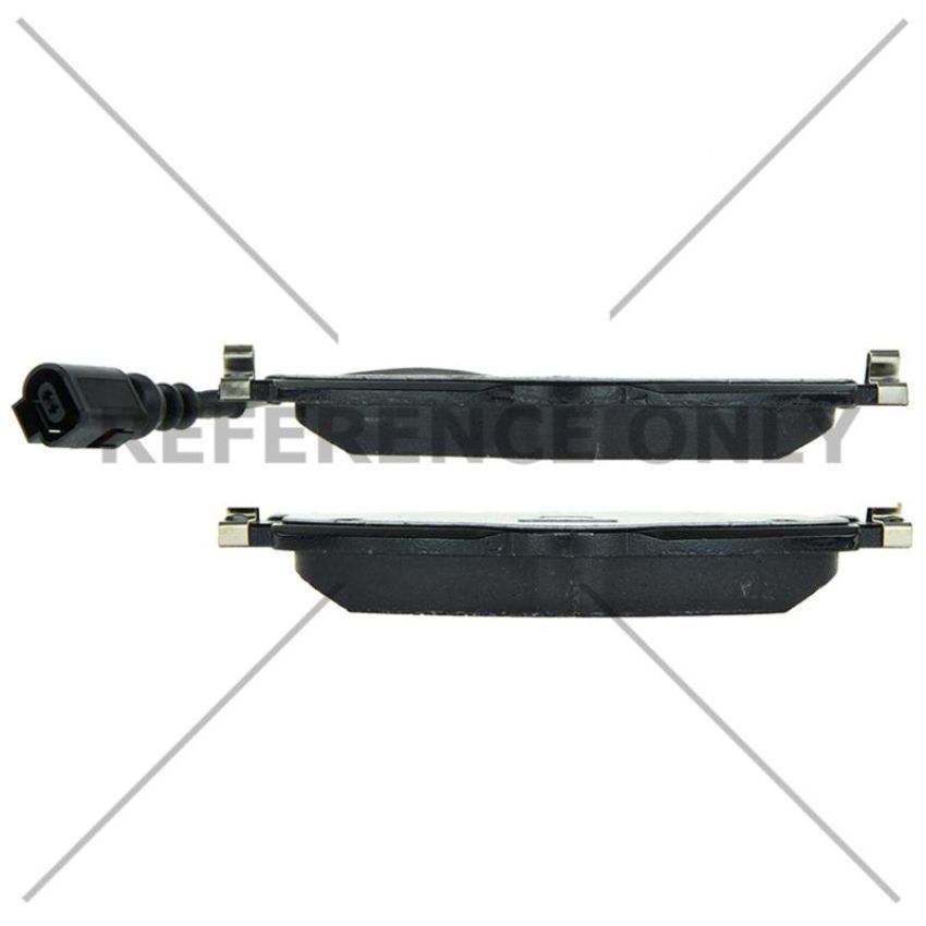 CENTRIC PARTS 102.17600 C-Tek Semi-Metallic Brake Pads with Shims