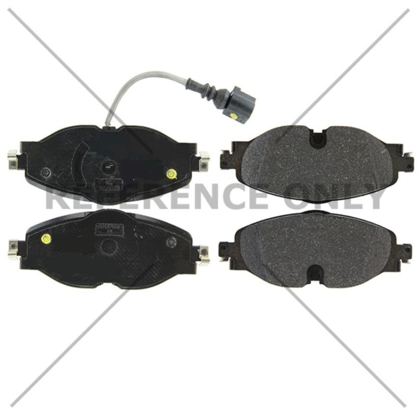 CENTRIC PARTS 102.17600 C-Tek Semi-Metallic Brake Pads with Shims