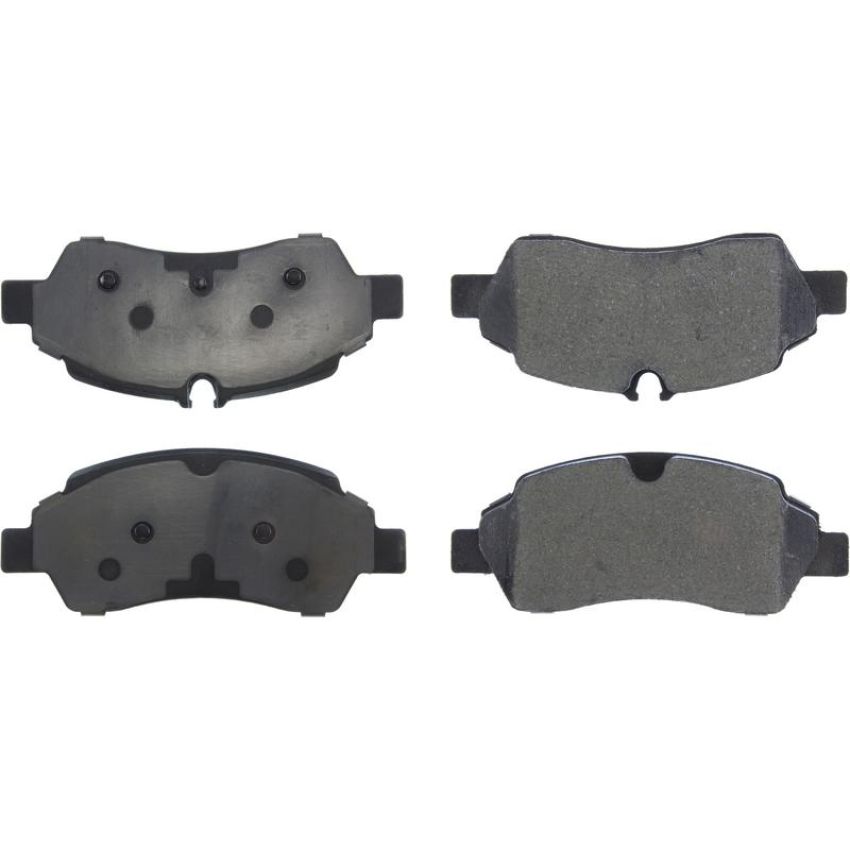 CENTRIC PARTS 102.17750 C-Tek Semi-Metallic Brake Pads with Shims