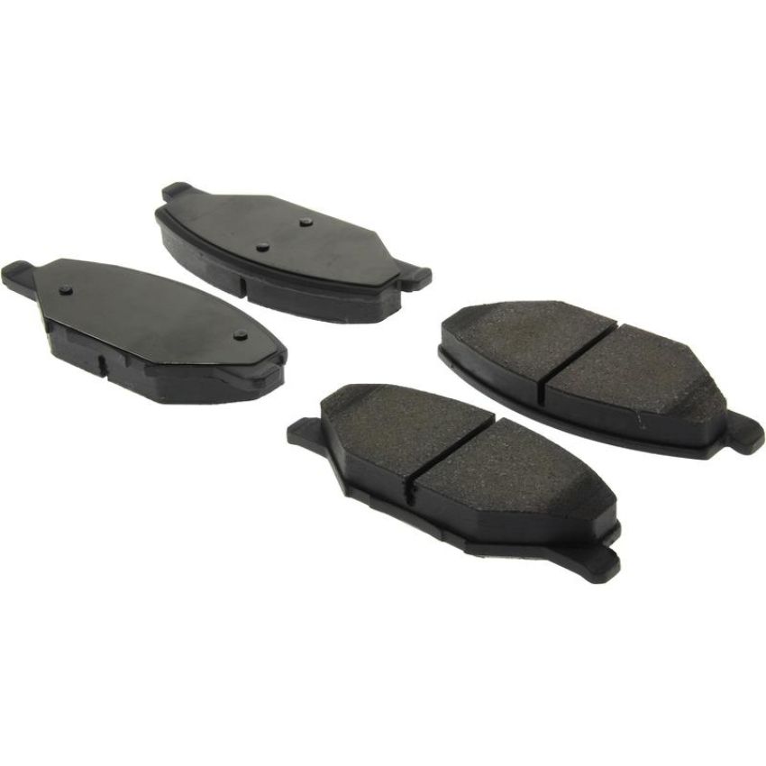 CENTRIC PARTS 102.17760 C-Tek Semi-Metallic Brake Pads with Shims