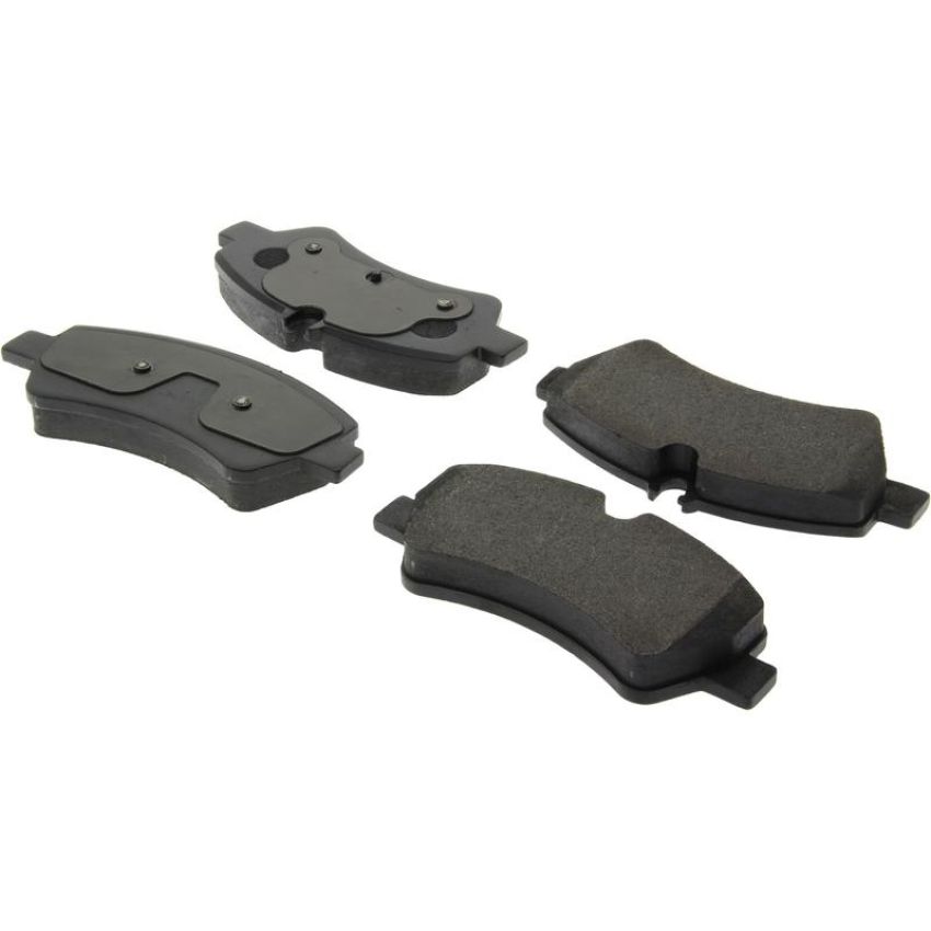 CENTRIC PARTS 102.17860 C-Tek Semi-Metallic Brake Pads with Shims