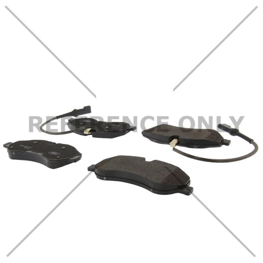 CENTRIC PARTS 102.17870 C-Tek Semi-Metallic Brake Pads with Shims