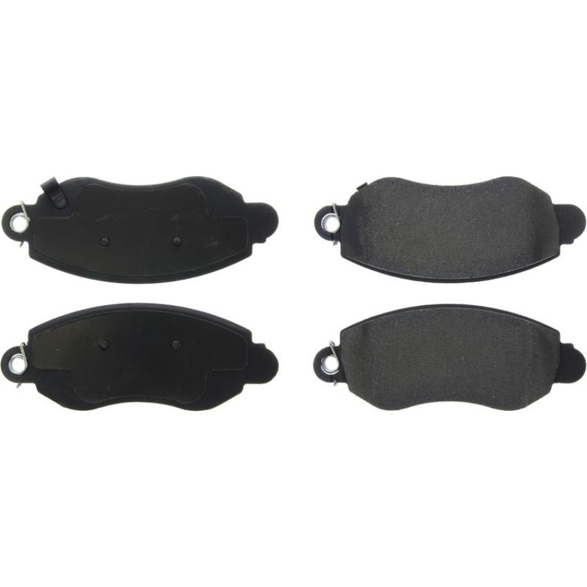 CENTRIC PARTS 102.17970 C-Tek Semi-Metallic Brake Pads with Shims