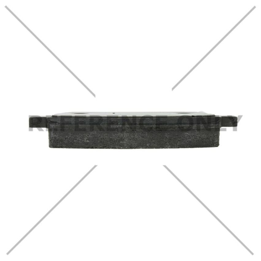 CENTRIC PARTS 102.18200 C-Tek Semi-Metallic Brake Pads with Shims