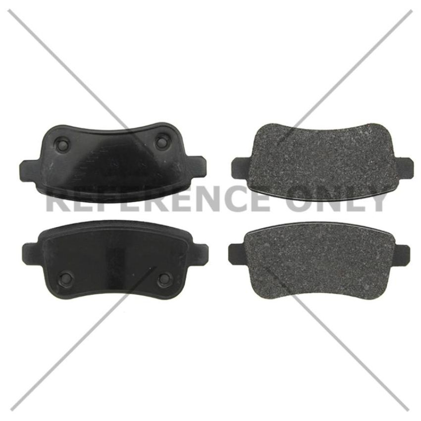 CENTRIC PARTS 102.18200 C-Tek Semi-Metallic Brake Pads with Shims