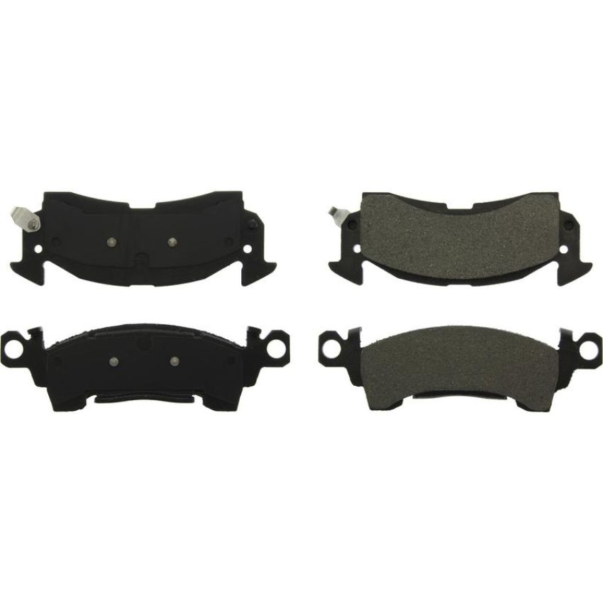 CENTRIC PARTS 103.00520 C-Tek Ceramic Brake Pads with Shims