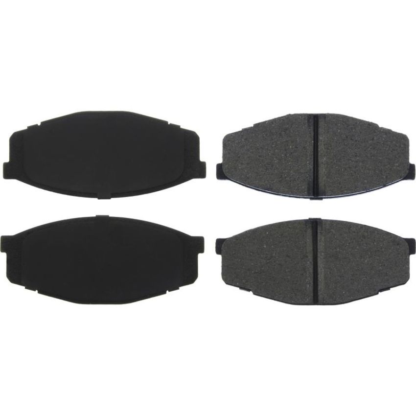 CENTRIC PARTS 103.02070 C-Tek Ceramic Brake Pads with Shims
