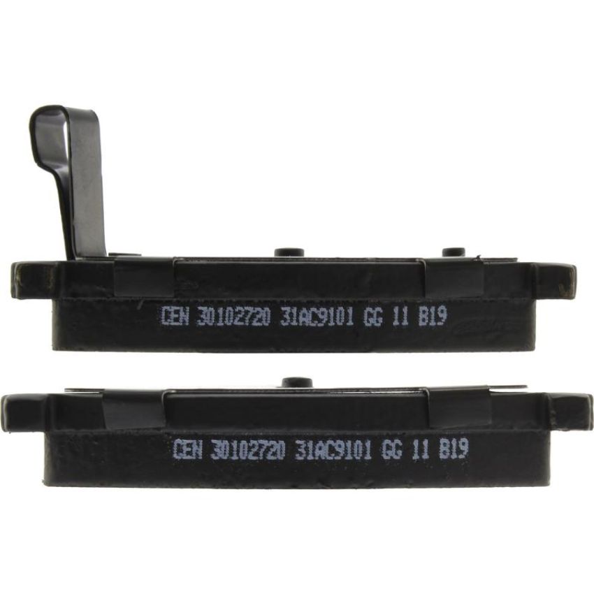 CENTRIC PARTS 103.02720 C-Tek Ceramic Brake Pads with Shims