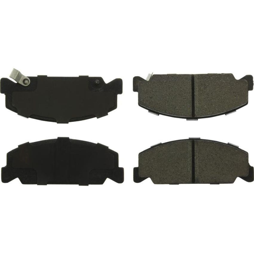 CENTRIC PARTS 103.02730 C-Tek Ceramic Brake Pads with Shims