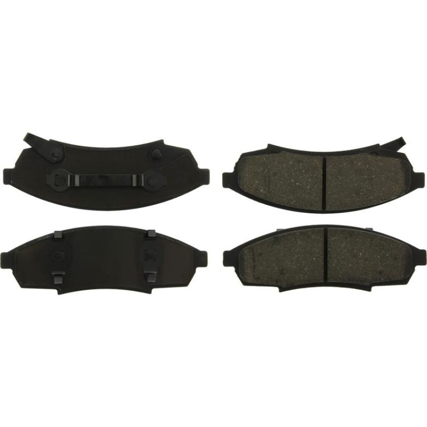 CENTRIC PARTS 103.03760 C-Tek Ceramic Brake Pads with Shims