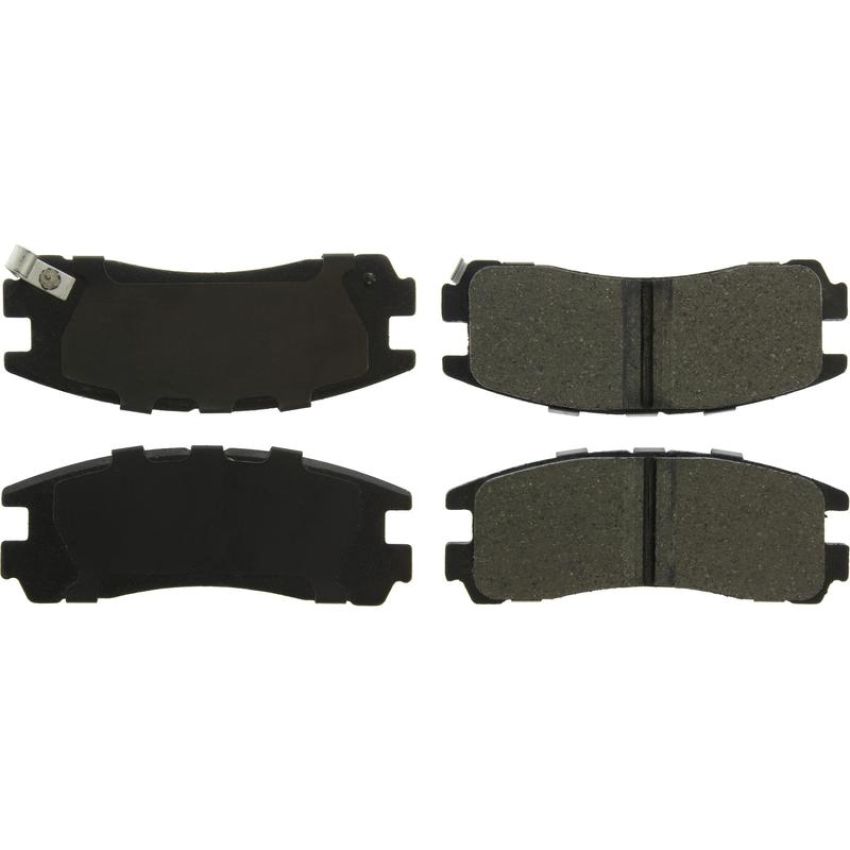 CENTRIC PARTS 103.03830 C-Tek Ceramic Brake Pads with Shims