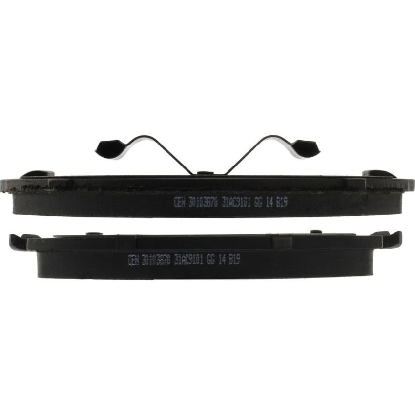 CENTRIC PARTS 103.03870 C-Tek Ceramic Brake Pads with Shims