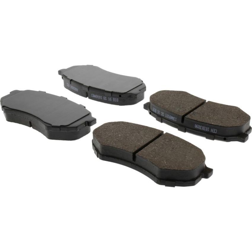 CENTRIC PARTS 103.03890 C-Tek Ceramic Brake Pads with Shims