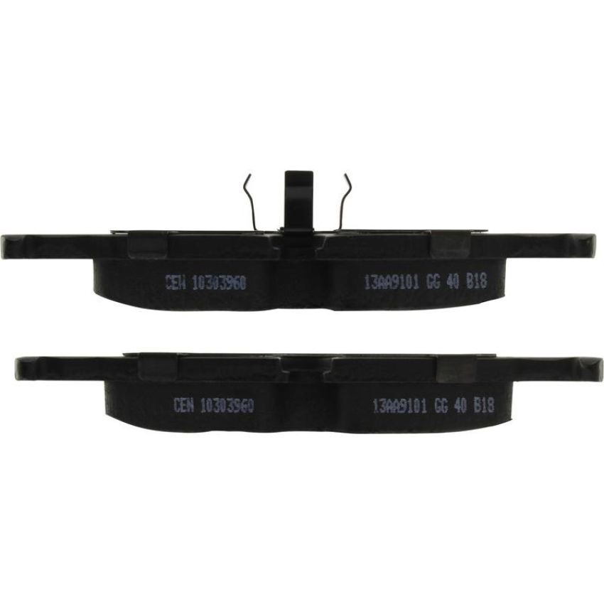 CENTRIC PARTS 103.03960 C-Tek Ceramic Brake Pads with Shims