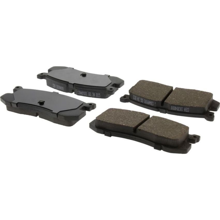 CENTRIC PARTS 103.04000 C-Tek Ceramic Brake Pads with Shims