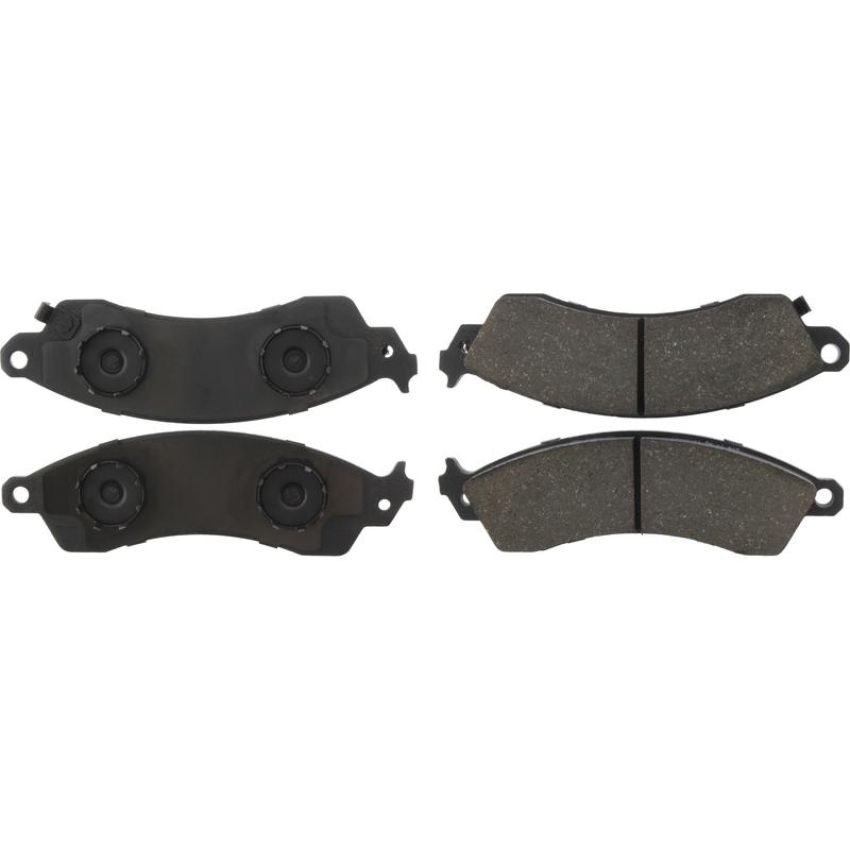 CENTRIC PARTS 103.04120 C-Tek Ceramic Brake Pads with Shims