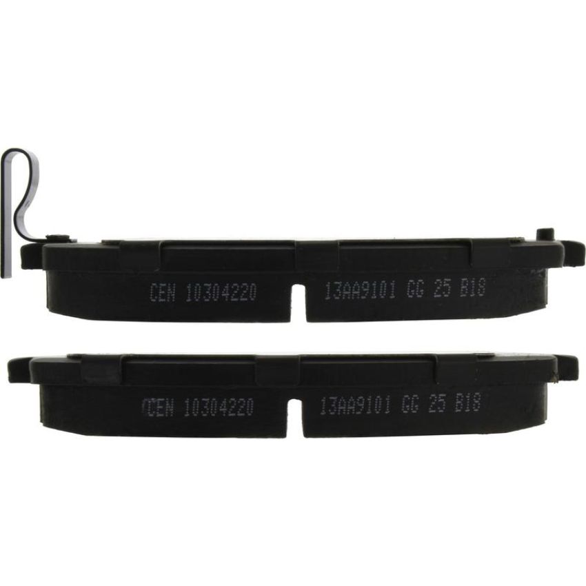 CENTRIC PARTS 103.04220 C-Tek Ceramic Brake Pads with Shims