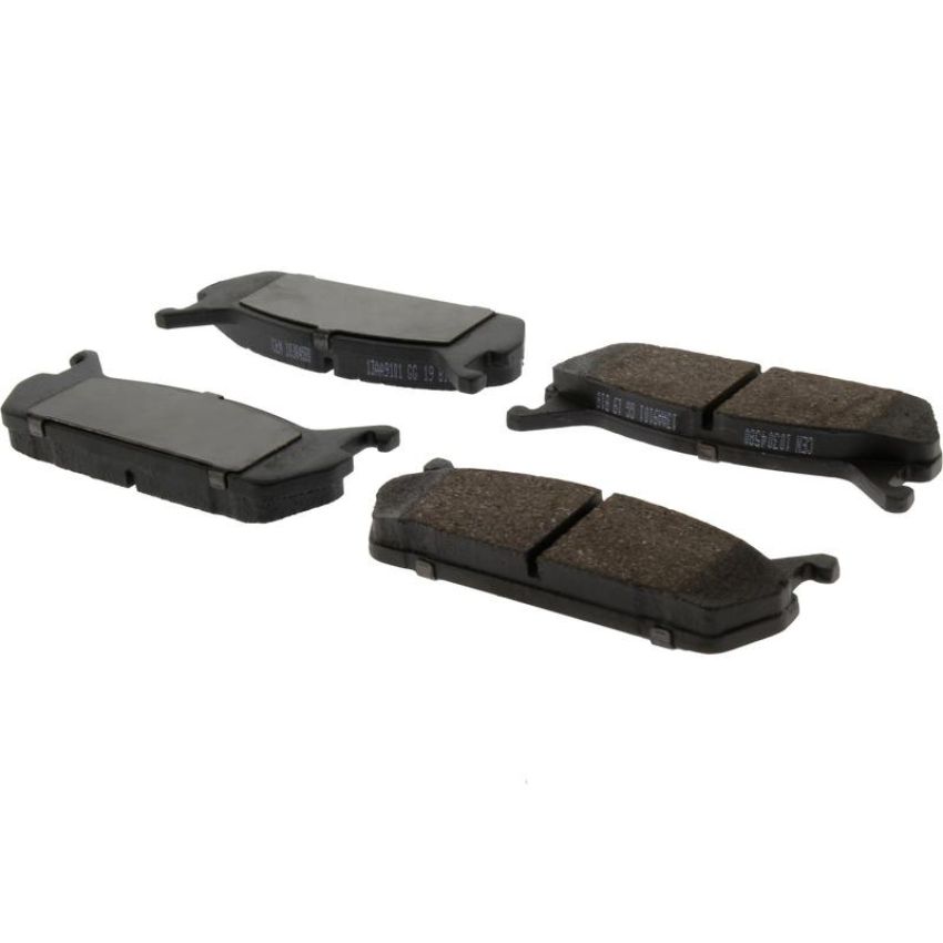 CENTRIC PARTS 103.04580 C-Tek Ceramic Brake Pads with Shims