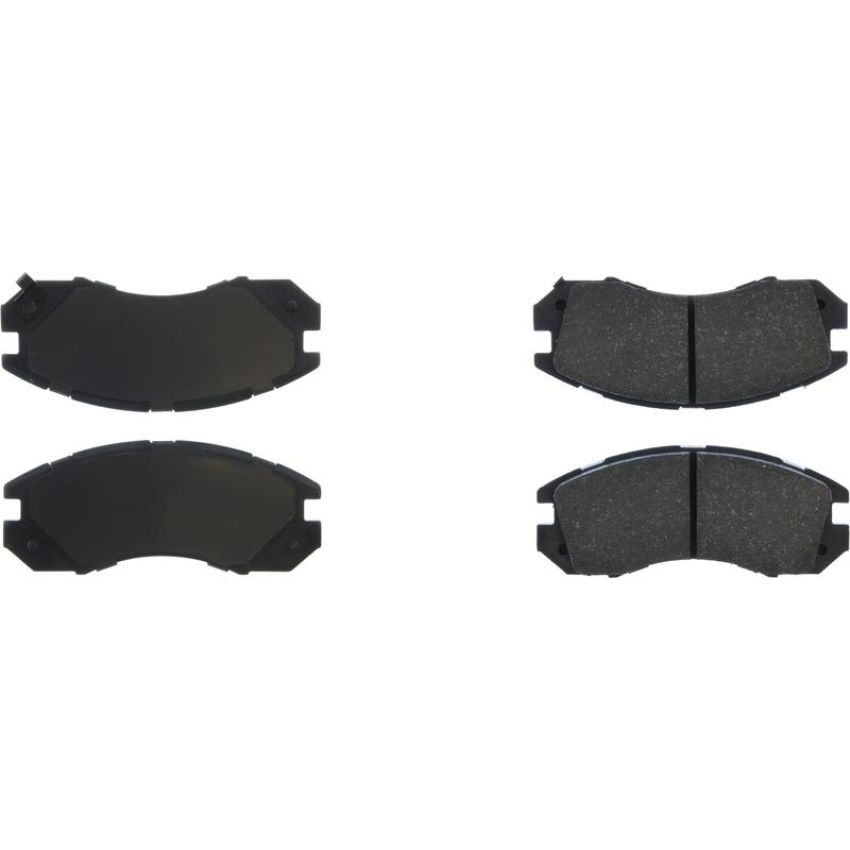CENTRIC PARTS 103.04700 C-Tek Ceramic Brake Pads with Shims