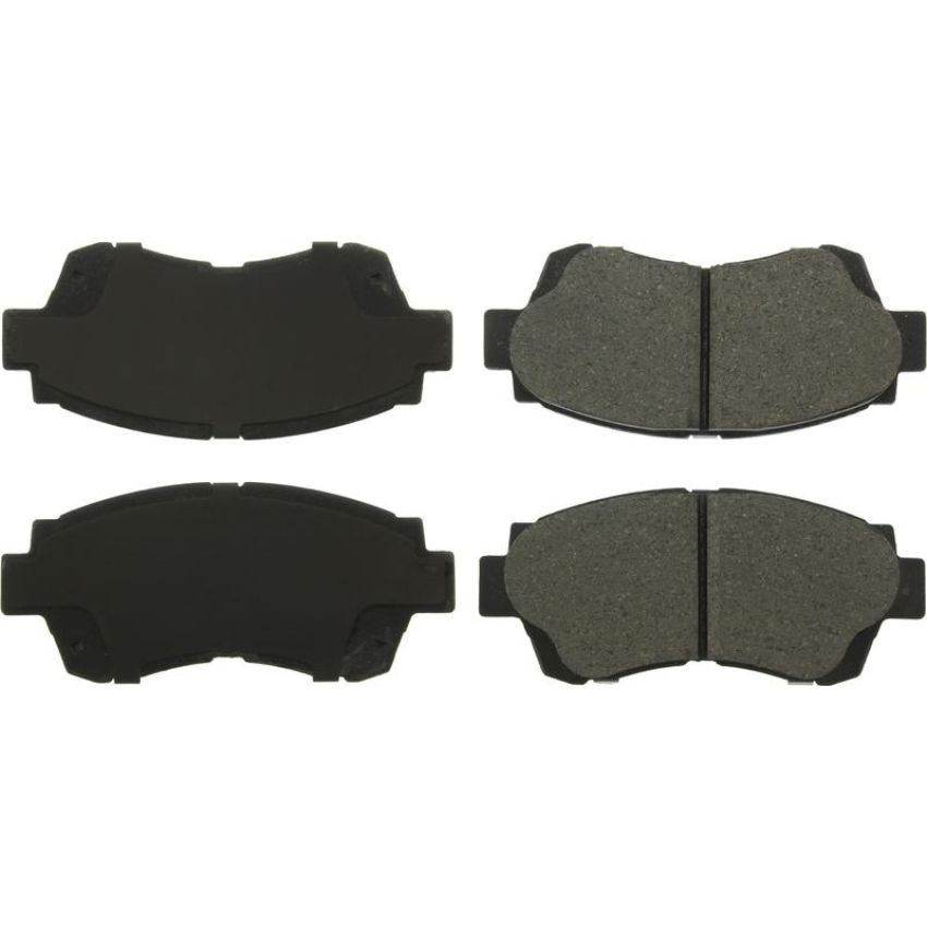CENTRIC PARTS 103.04760 C-Tek Ceramic Brake Pads with Shims