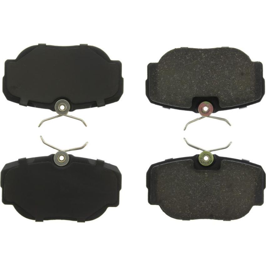CENTRIC PARTS 103.04930 C-Tek Ceramic Brake Pads with Shims