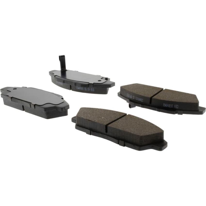 CENTRIC PARTS 103.04960 C-Tek Ceramic Brake Pads with Shims