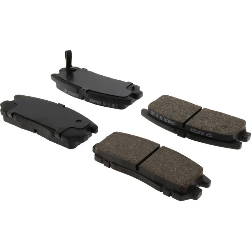 CENTRIC PARTS 103.05800 C-Tek Ceramic Brake Pads with Shims