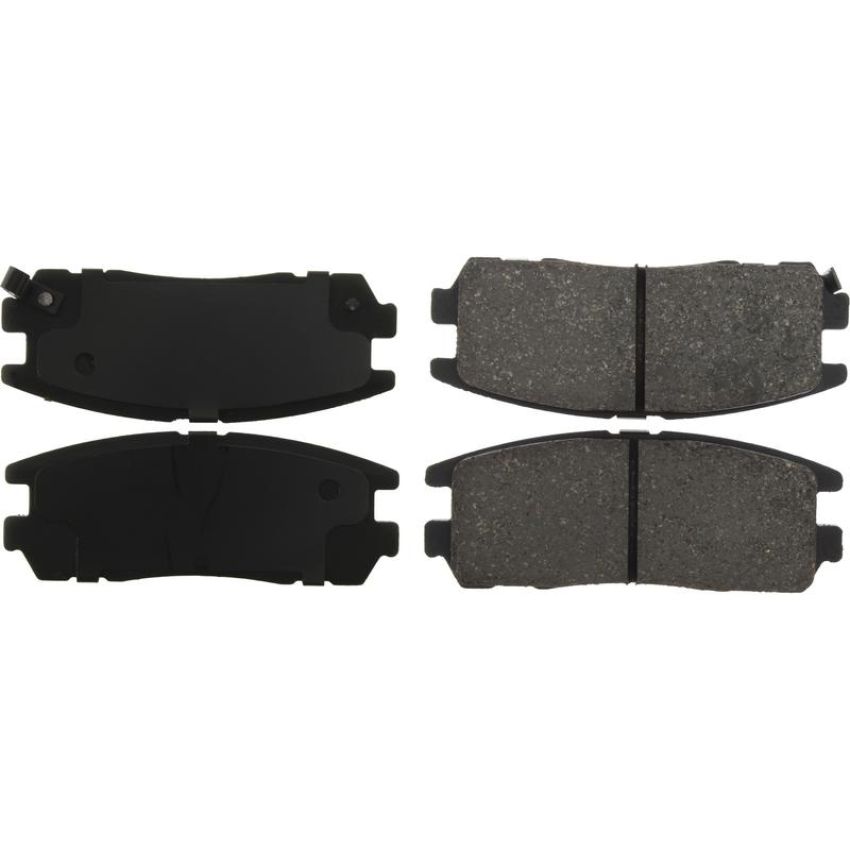 CENTRIC PARTS 103.05800 C-Tek Ceramic Brake Pads with Shims