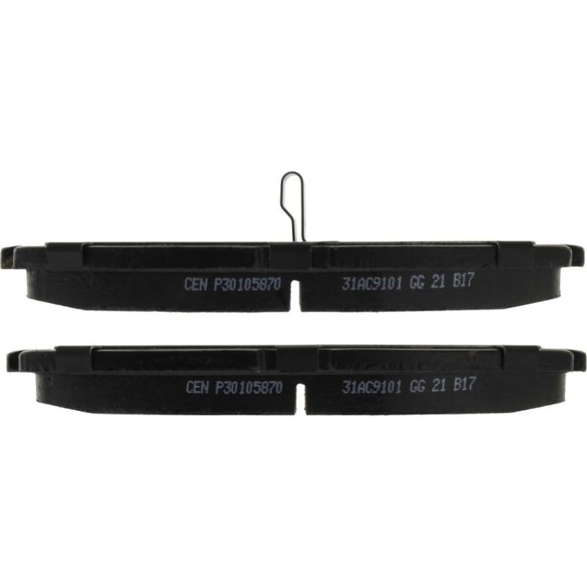CENTRIC PARTS 103.05870 C-Tek Ceramic Brake Pads with Shims