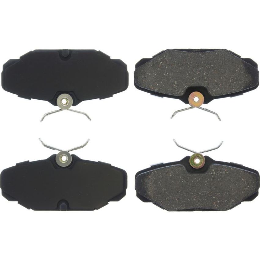 CENTRIC PARTS 103.06100 C-Tek Ceramic Brake Pads with Shims