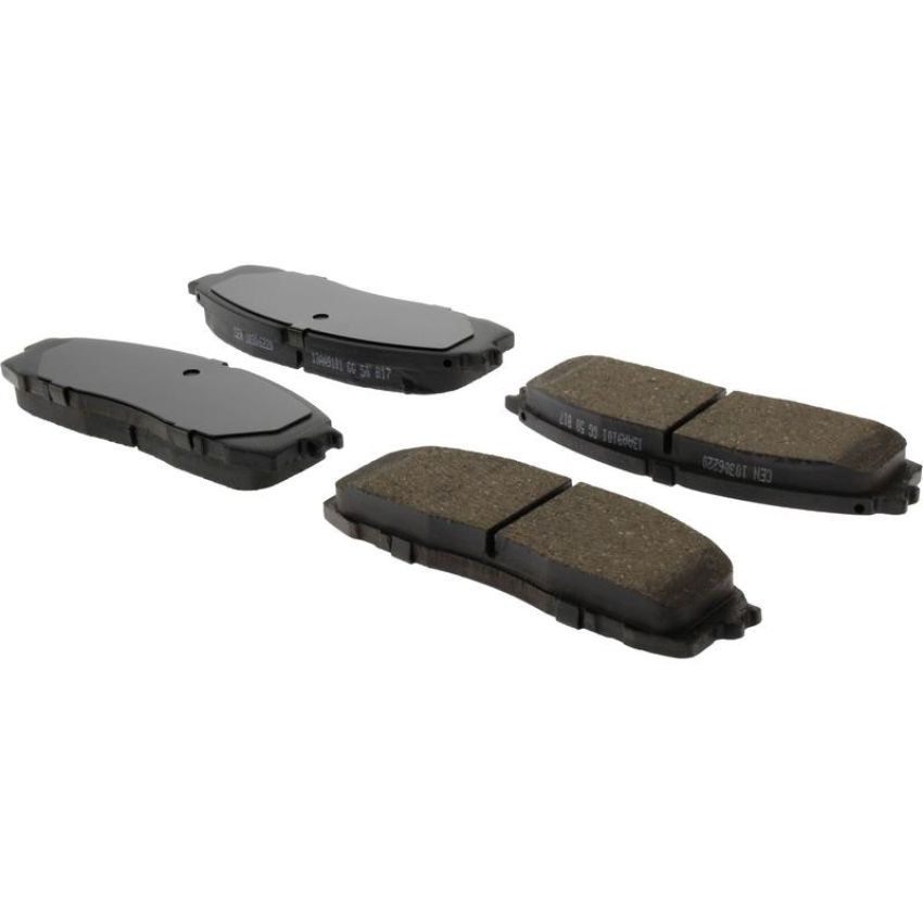 CENTRIC PARTS 103.06220 C-Tek Ceramic Brake Pads with Shims