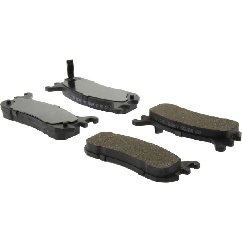 CENTRIC PARTS 103.06360 C-Tek Ceramic Brake Pads with Shims