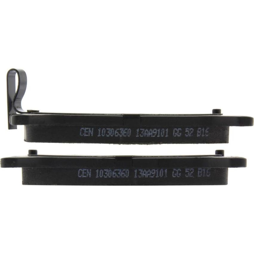 CENTRIC PARTS 103.06360 C-Tek Ceramic Brake Pads with Shims
